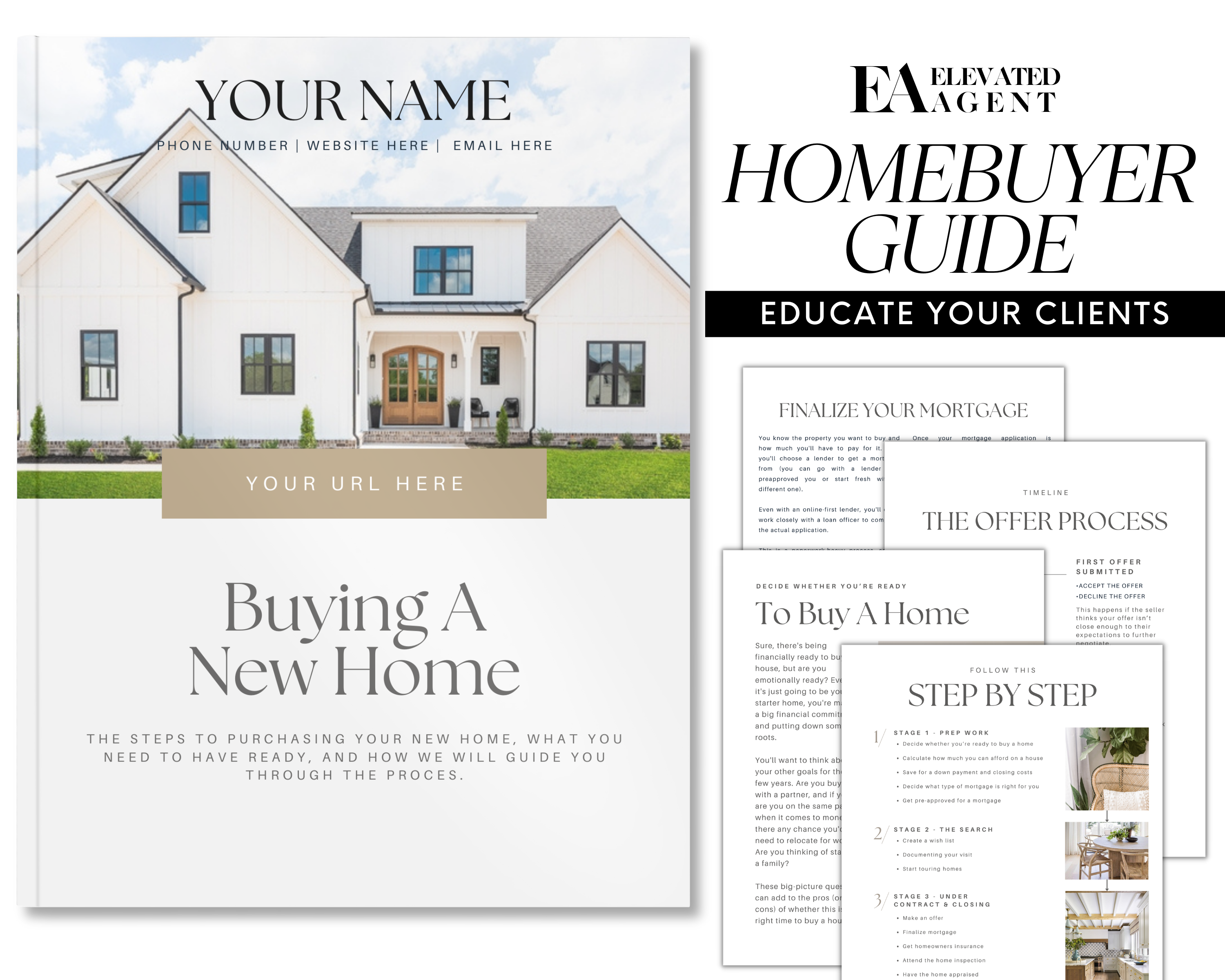 Essential Guide for First Time Home Buyers [Free Editable Guide] - AgentFire