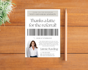 Real Estate Referral Agent Flat Card