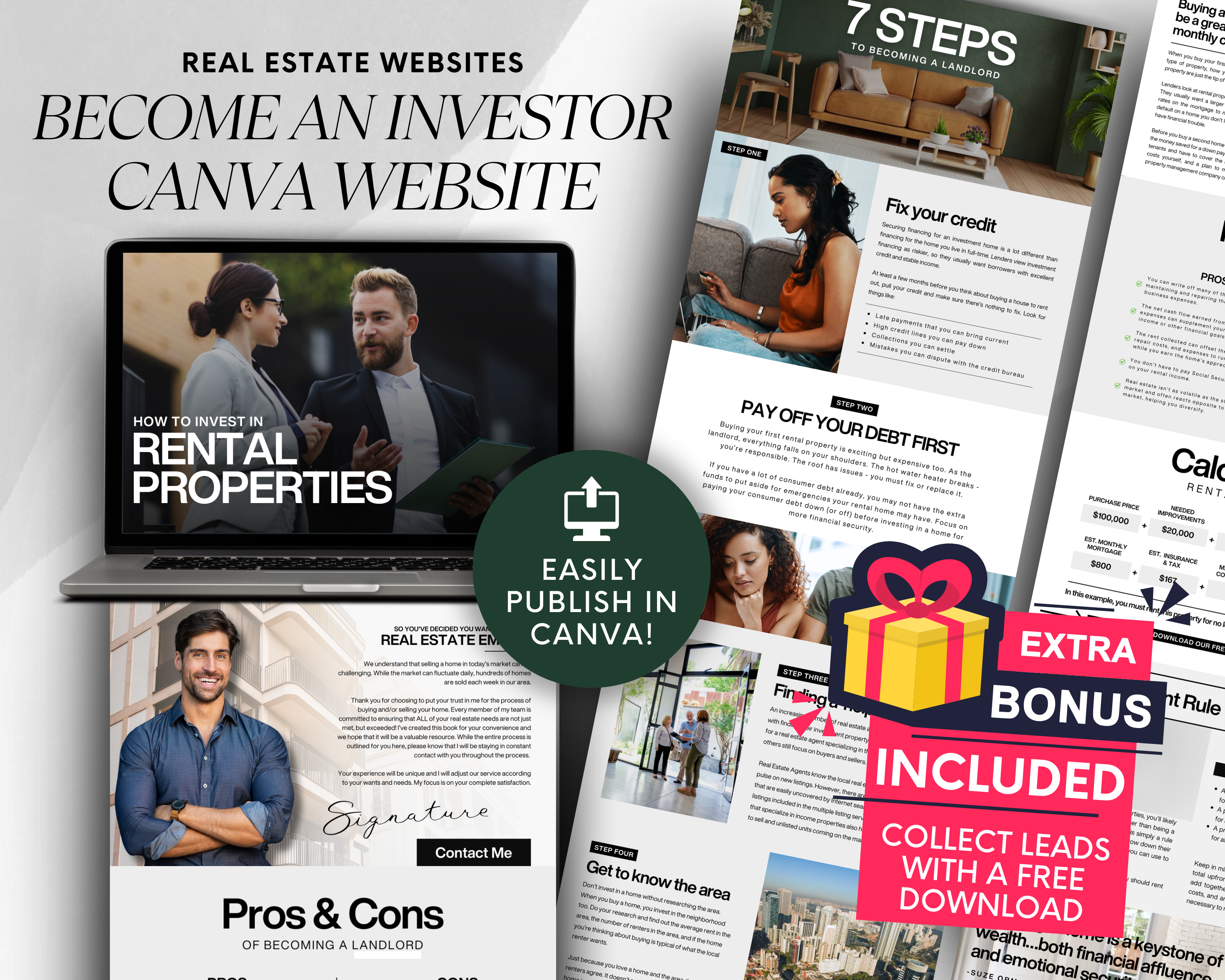 How To Invest In Rentals Website - Classic Design Style