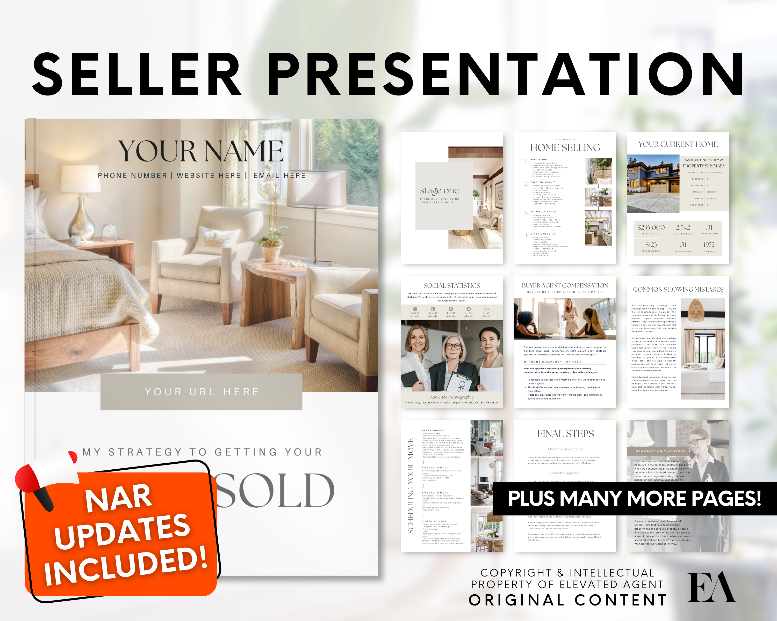 Listing Presentation - Peaceful Brand Style