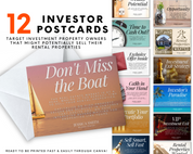 Real Estate Investor Postcards