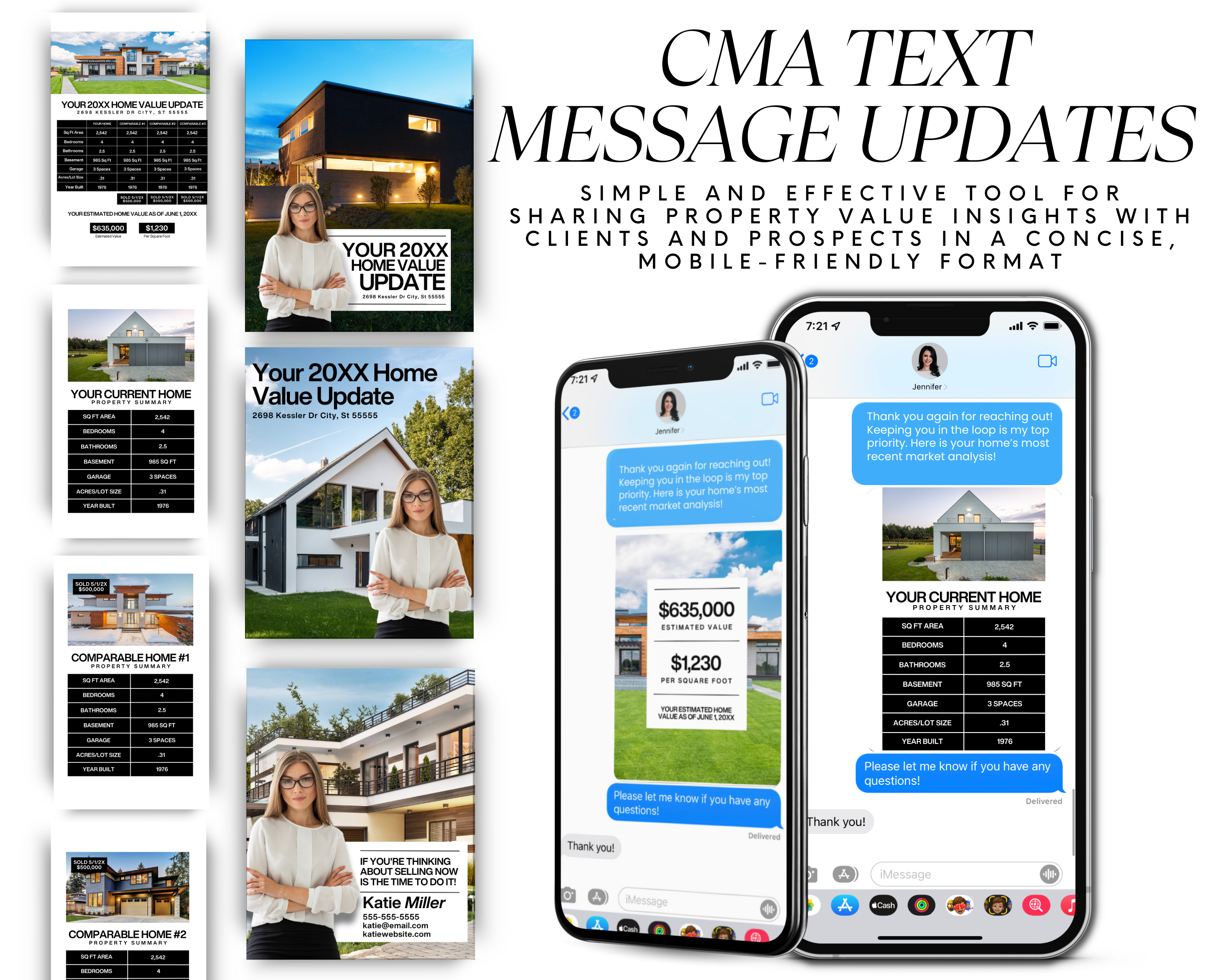 CMA Text Image - Classic  Design Style