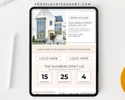 Open House Canva Landing Page