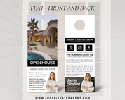 Open House Door Hanger - Classic  Design Style