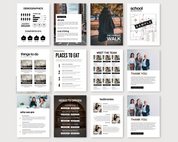 Real Estate Community Guide, Neighborhood Guide, Real Estate Local Guide, Realtor Marketing, Real Estate Farming, Realtor Flyer, Canva Template