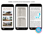 Real Estate Newsletter Story, 2024 June Newsletter, Realtor Instagram, Real Estate Social Media, Newsletter Template, Real Estate Flyer