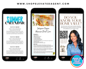 Real Estate Newsletter Story, 2024 June Newsletter, Realtor Instagram, Real Estate Social Media, Newsletter Template, Real Estate Flyer