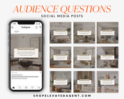 Real Estate Social Media Templates, Real Estate Instagram Posts, Realtor Social Media, Real Estate Instagram Stories,  Realtor Templates