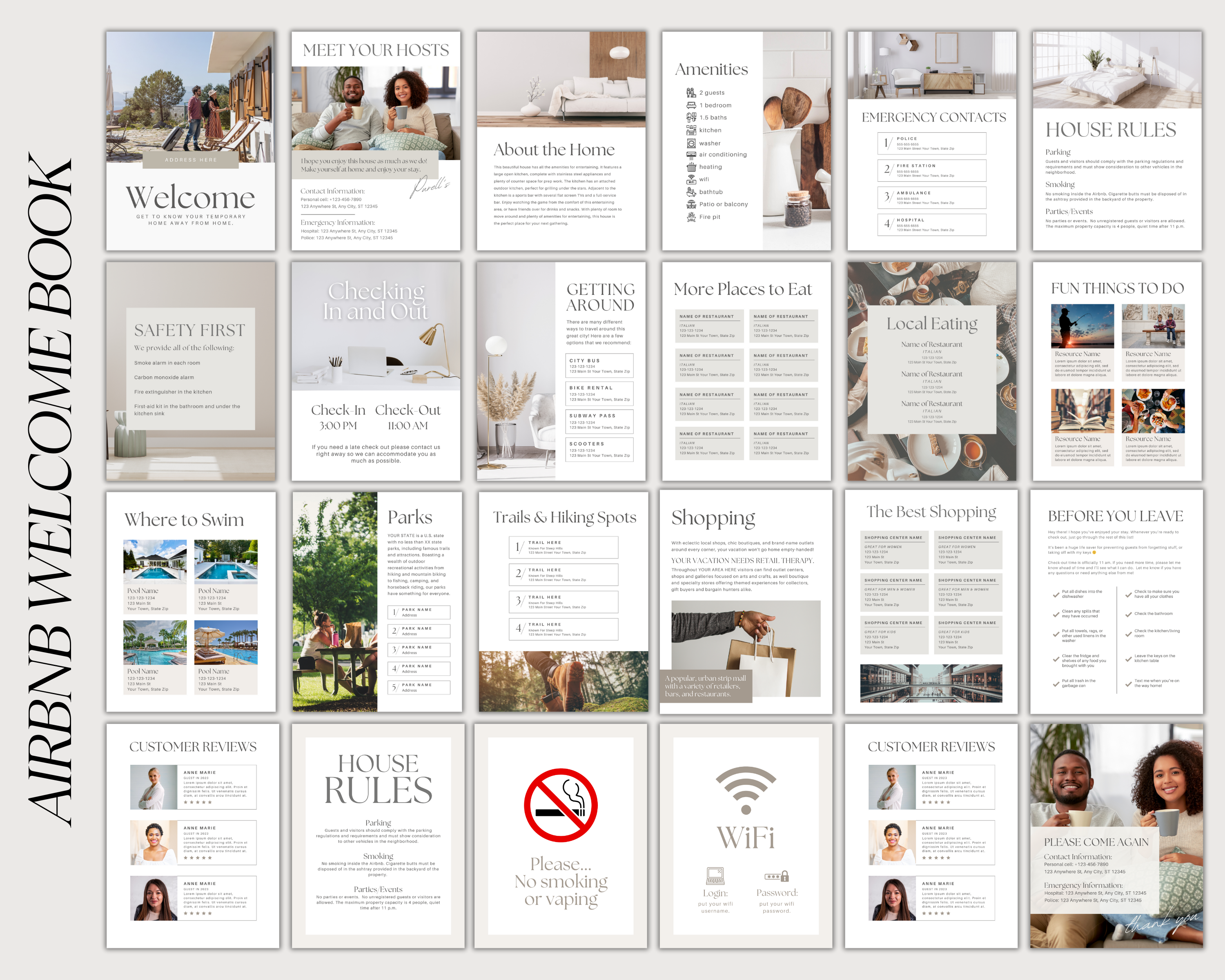 Airbnb Bundle - Peaceful Design Style