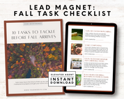 Fall Real Estate Checklist Homeowner Maintenance Guide