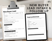 Homebuyer Intake Form Real Estate