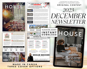 December 2023 Newsletter - Real Estate Template