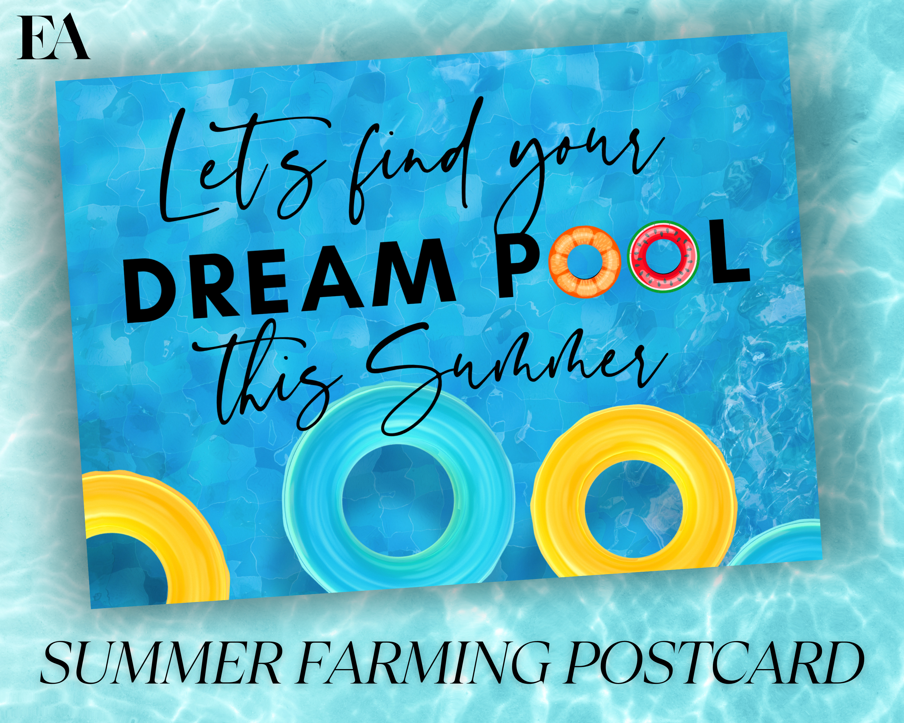 Real Estate Template – Summer Postcard