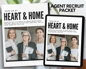 Agent Recruitment Marketing Real Estate Template Minimal Brand Style