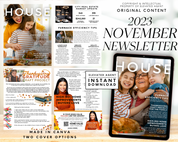 November 2023 Newsletter - Real Estate Template