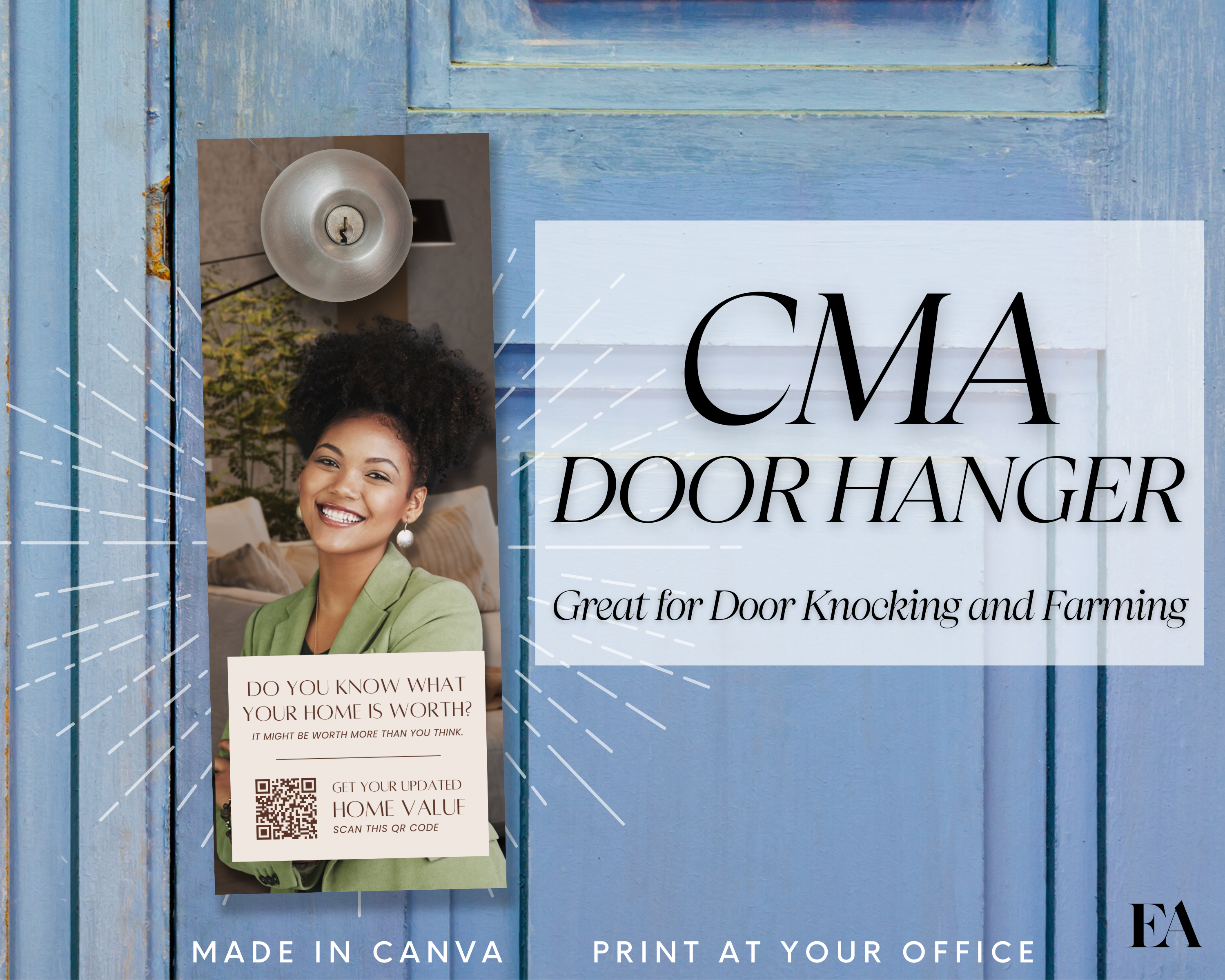 Real Estate Template – CMA Door Hanger