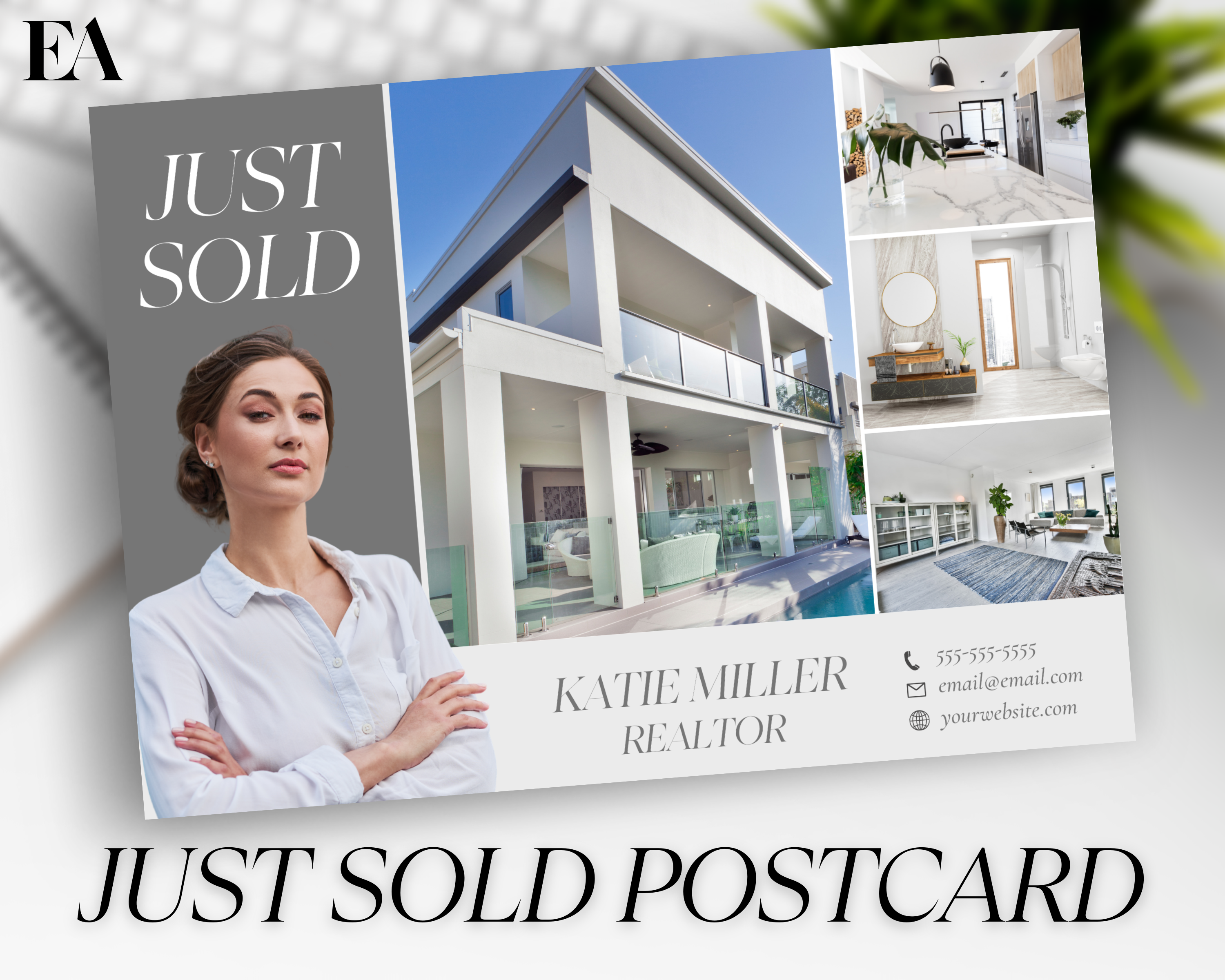 Real Estate Template – Just Sold Postcard