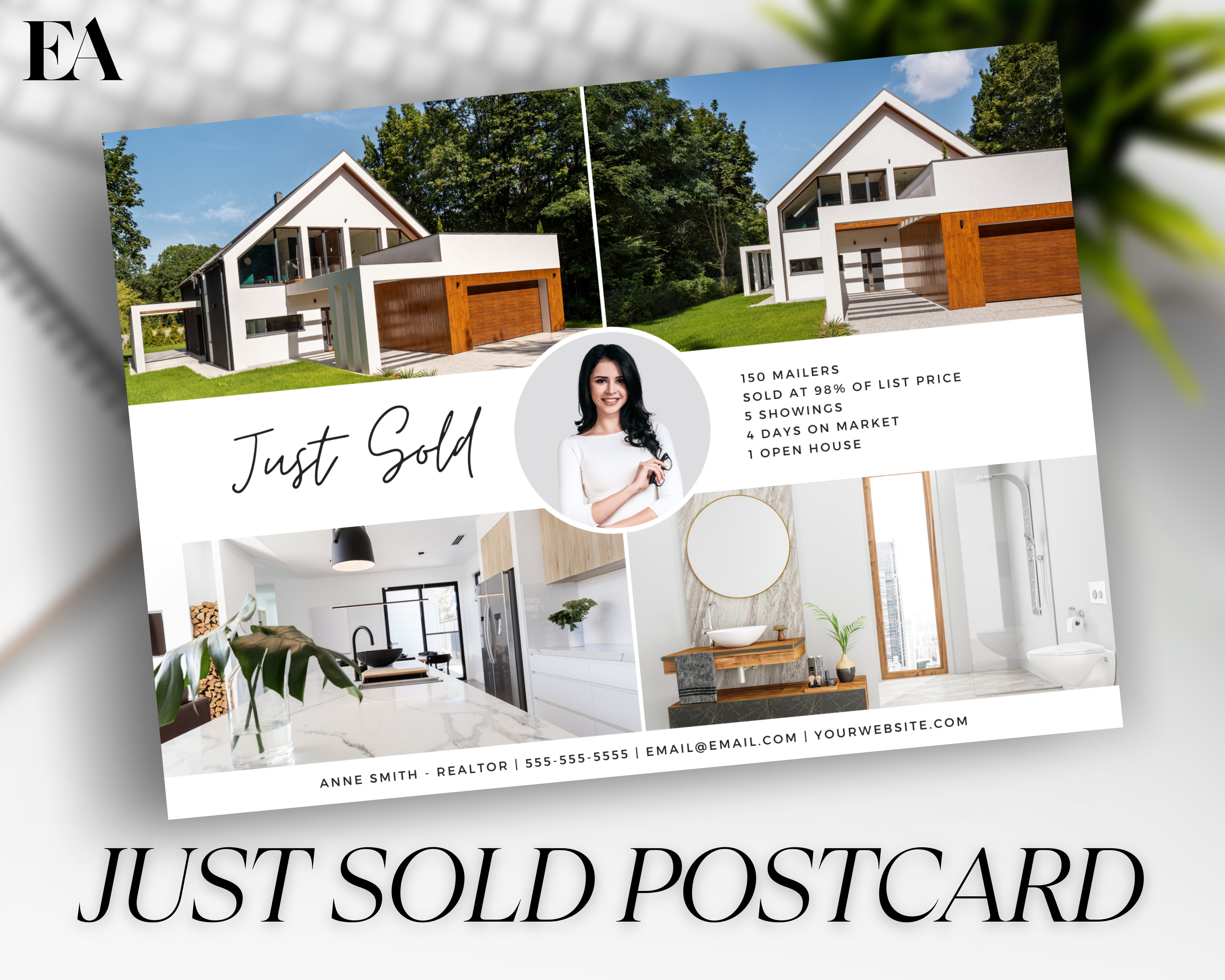 Real Estate Template – Just Sold Postcard