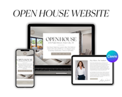 Open House Website 1 - Peaceful Design Style