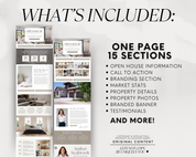 Open House Website 1 - Peaceful Design Style