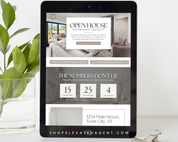 Open House Website 1 - Peaceful Design Style