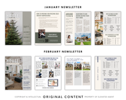 Real Estate Newsletter - 12 Month Bundle