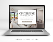 Open House Website 1 - Peaceful Design Style