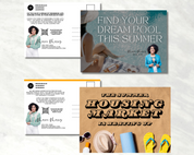 Real Estate Postcard Bundle for Summer Farming Postcard Bundle for Real Estate Summer Postcard Real Estate Farming Postcard Marketing Seller