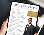 Change of Address Checklist - Exclusive  Design Style