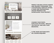 Open House Website 1 - Peaceful Design Style