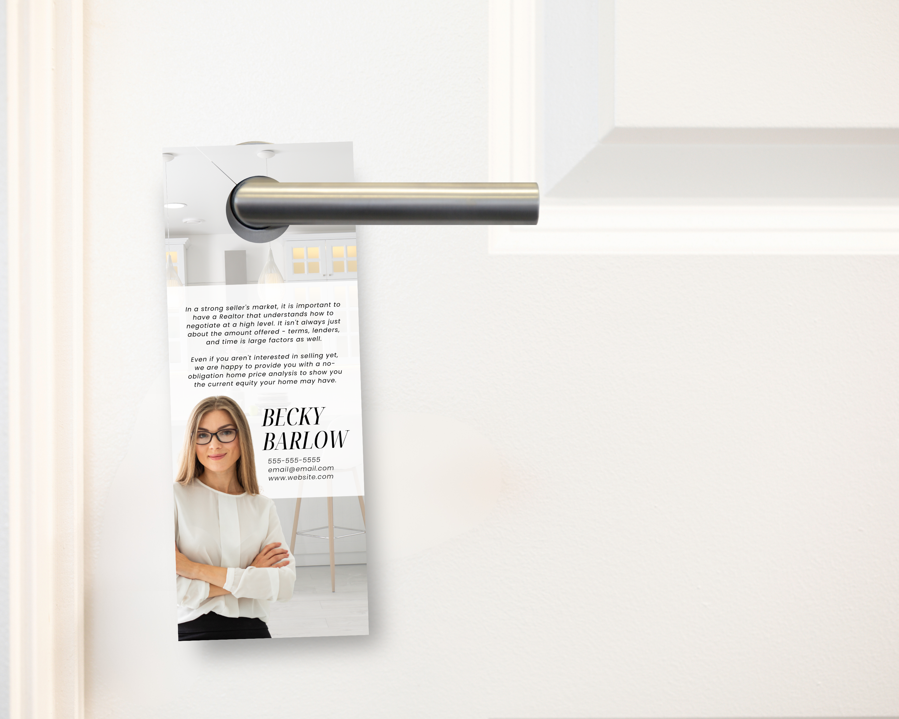 Real Estate Template – CMA Door Hanger