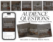 Realtor Social Media Template, Real Estate Marketing, Realtor Instagram Posts, Real Estate Content, Social Media Planner, Real Estate Flyer