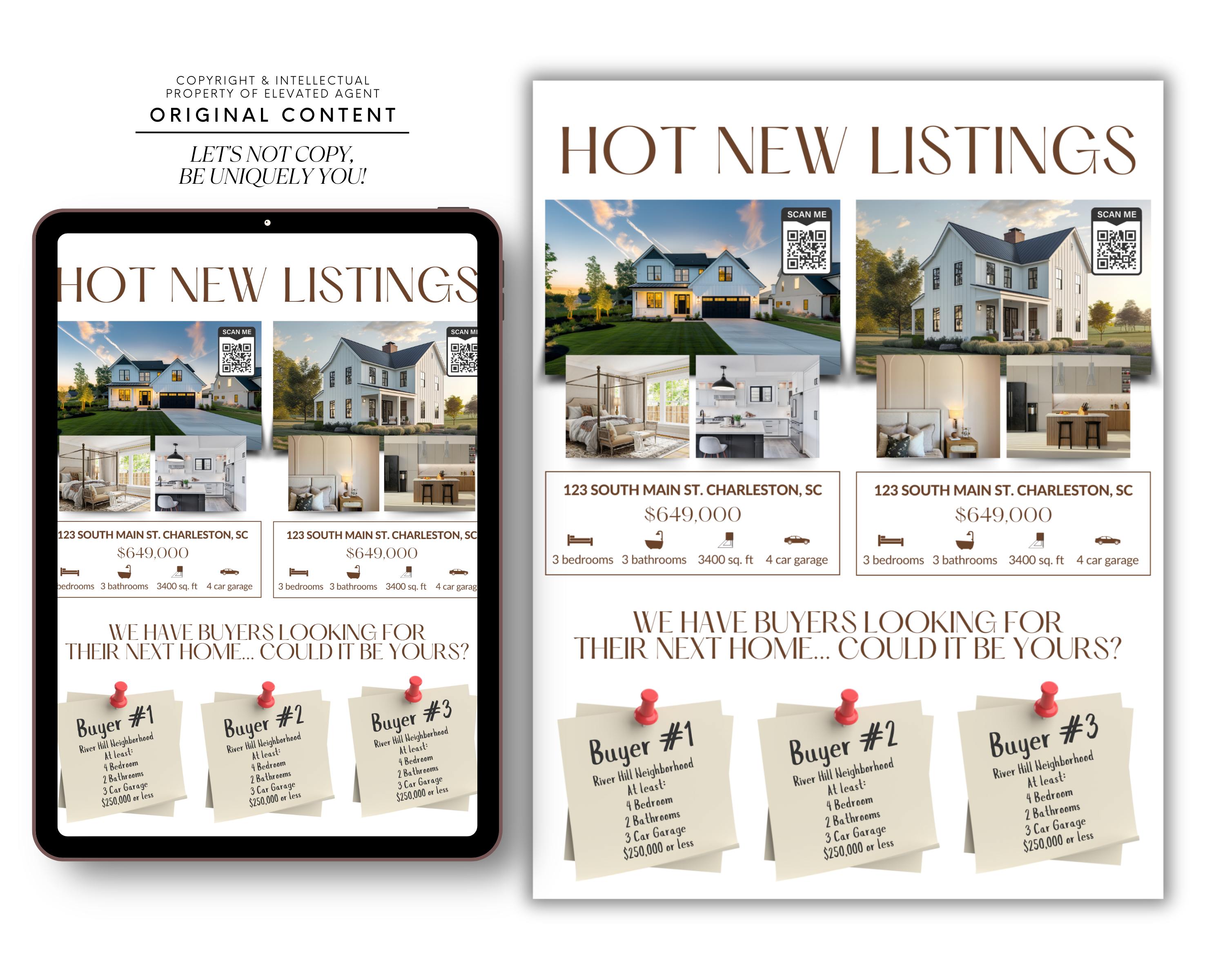 Real Estate Newsletter, 2024 July newsletter, Real Estate Marketing, Newsletter Template, Summer Newsletter, Real Estate Farming, Realtor Flyer