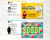 Real Estate Postcard Bundle for Summer Farming Postcard Bundle for Real Estate Summer Postcard Real Estate Farming Postcard Marketing Seller