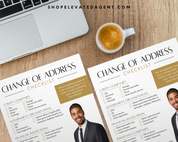 Change of Address Checklist - Exclusive  Design Style