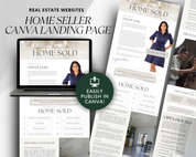 Home Seller Landing Pages - Peaceful Design Style