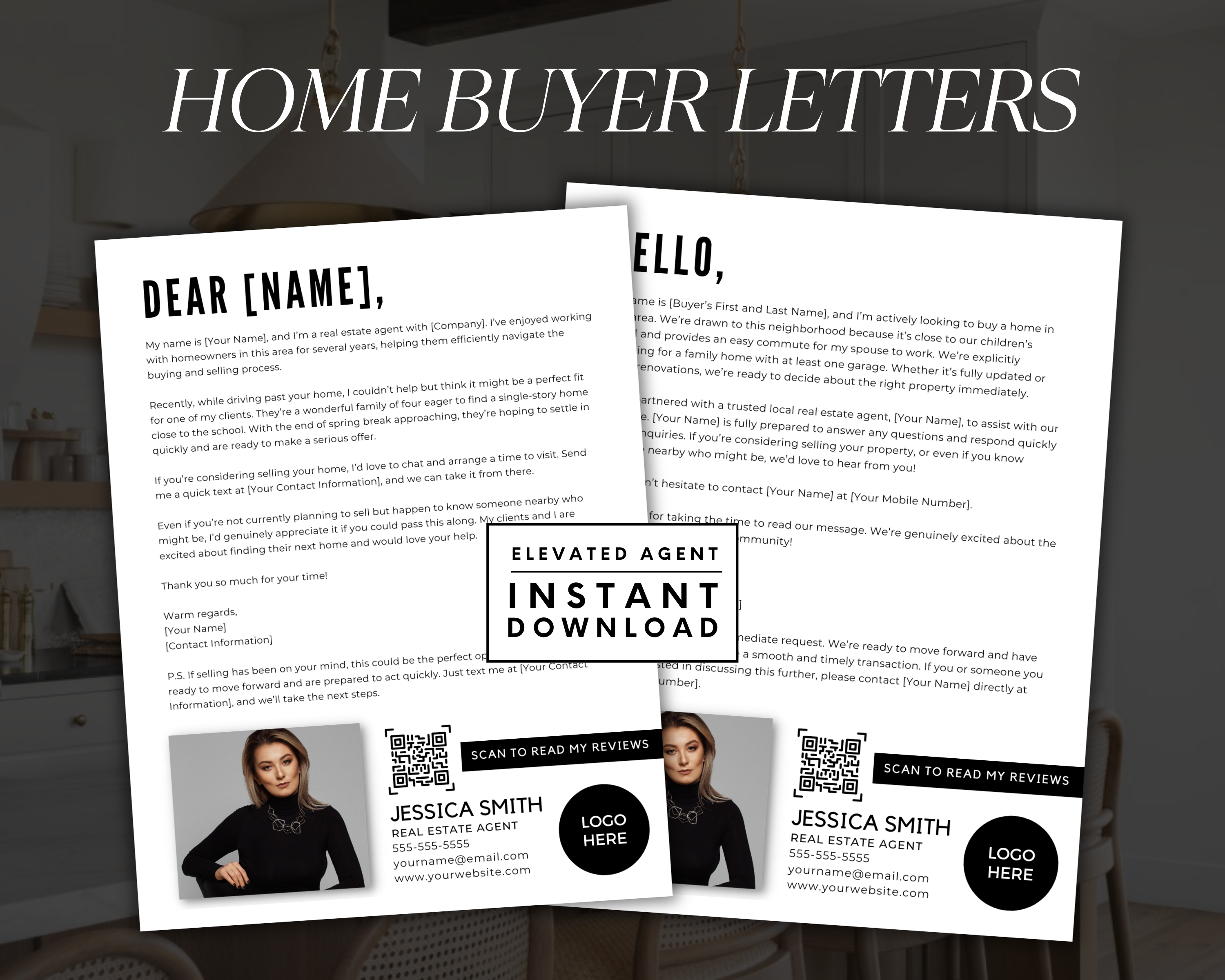 Home Buyer Letters - Minimal Design Style