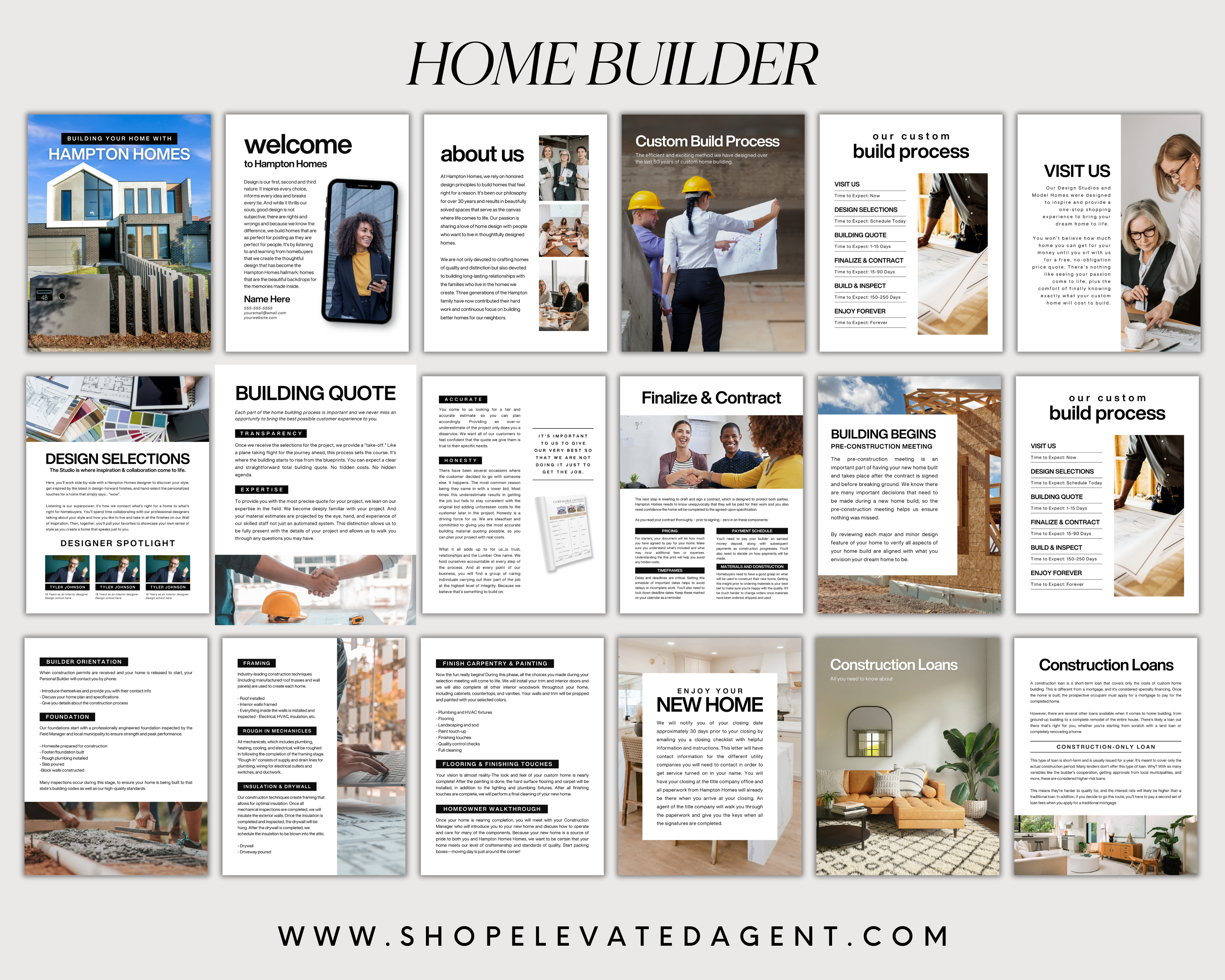 Classic New Construction & Home Builder Bundle