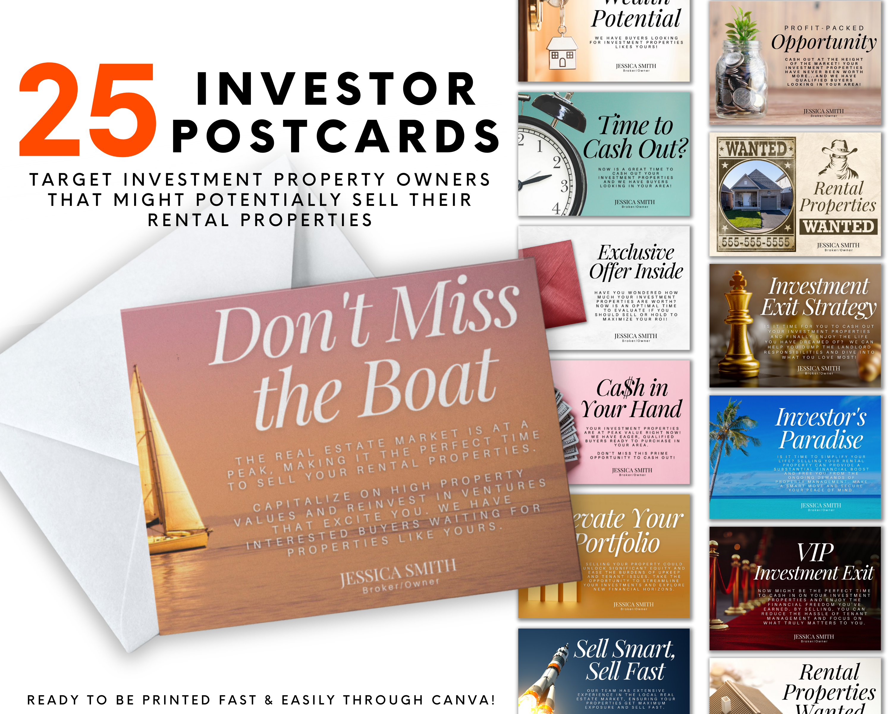 Real Estate Investor Postcard, Real Estate Postcard, Realtor Marketing, Real Estate Farming, Rental Property, Realtor Postcard, Home Seller