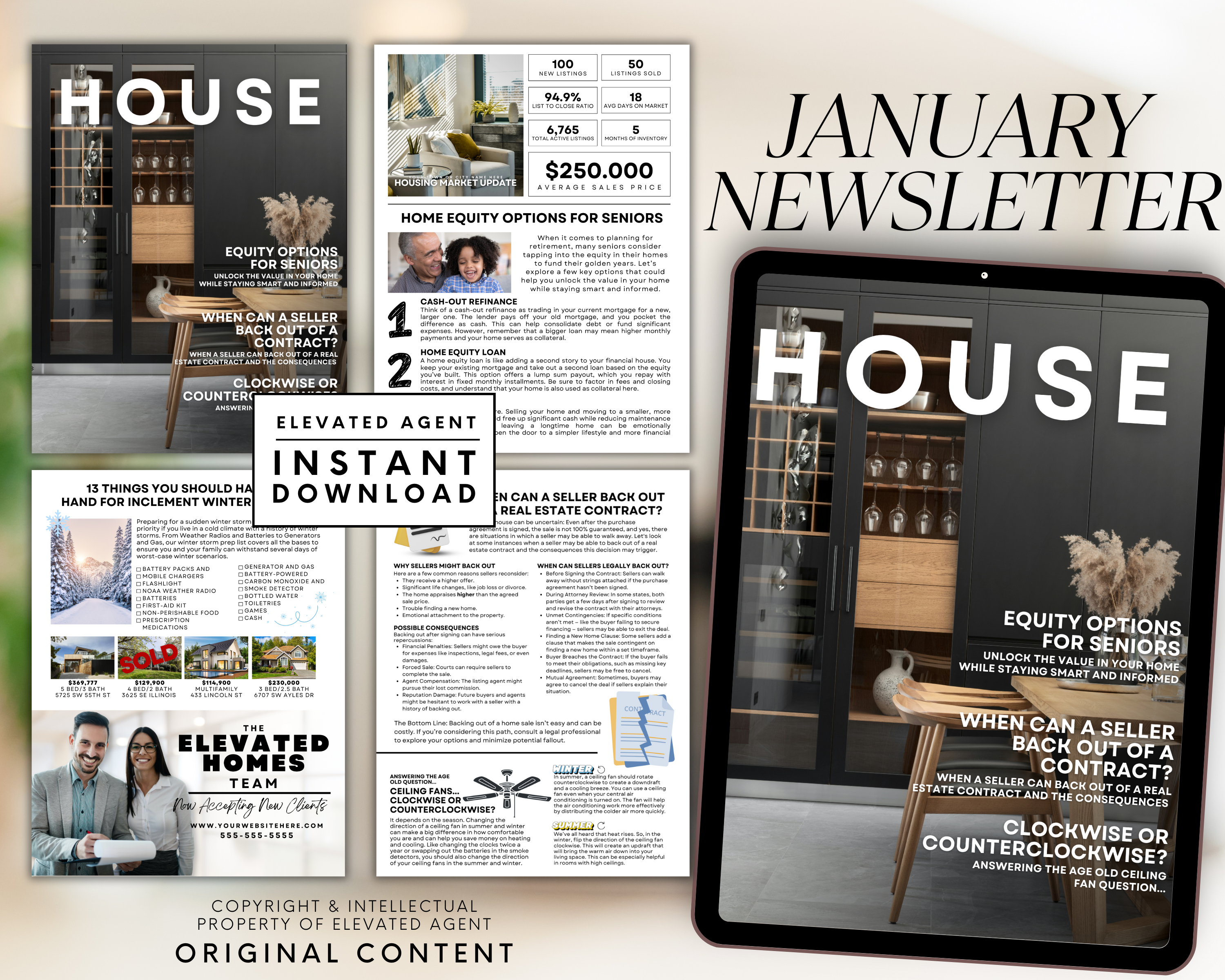 January Newsletters - 8.5x11