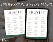 Professionals List - Exclusive Design Style