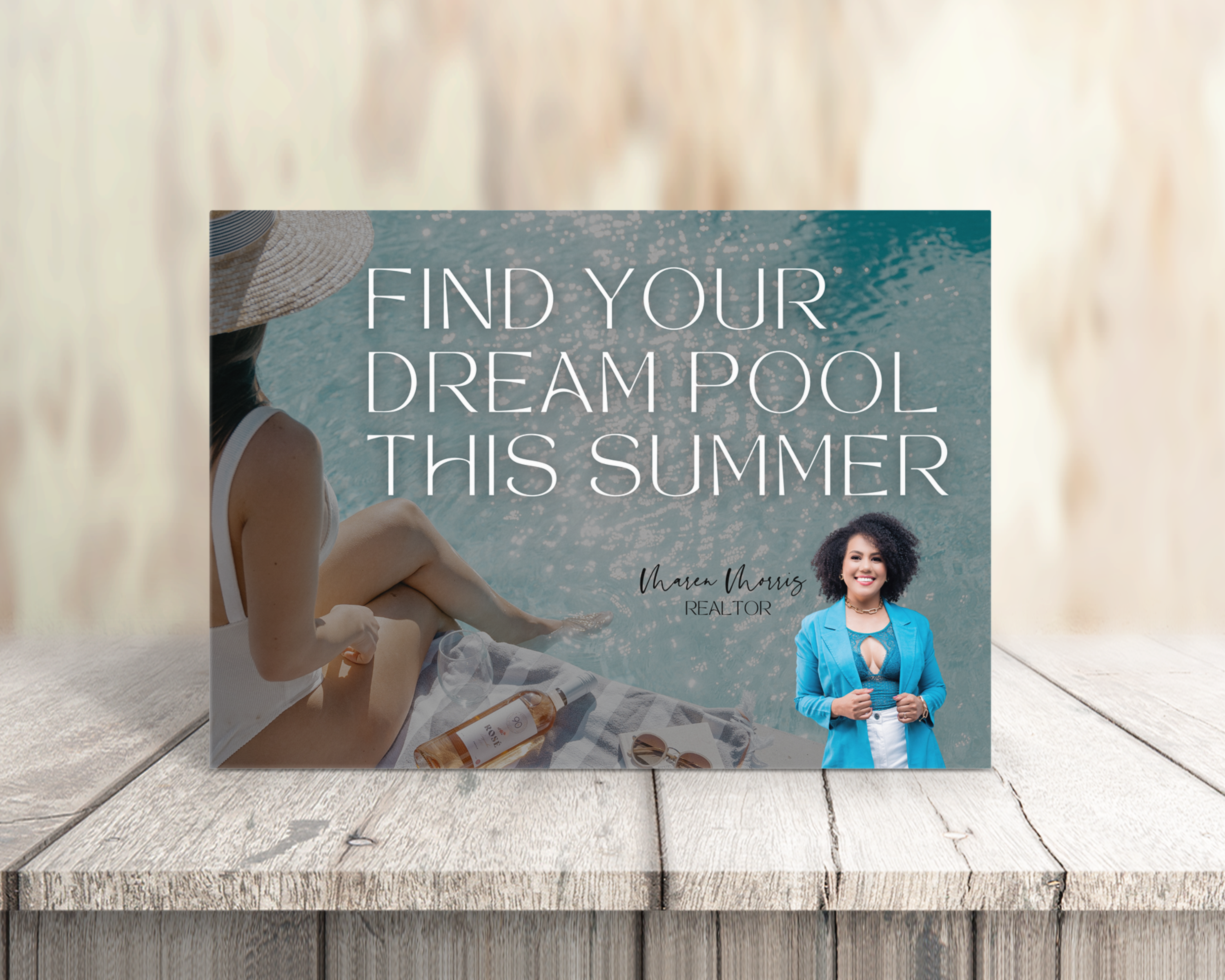 Real Estate Template – Summer Postcard