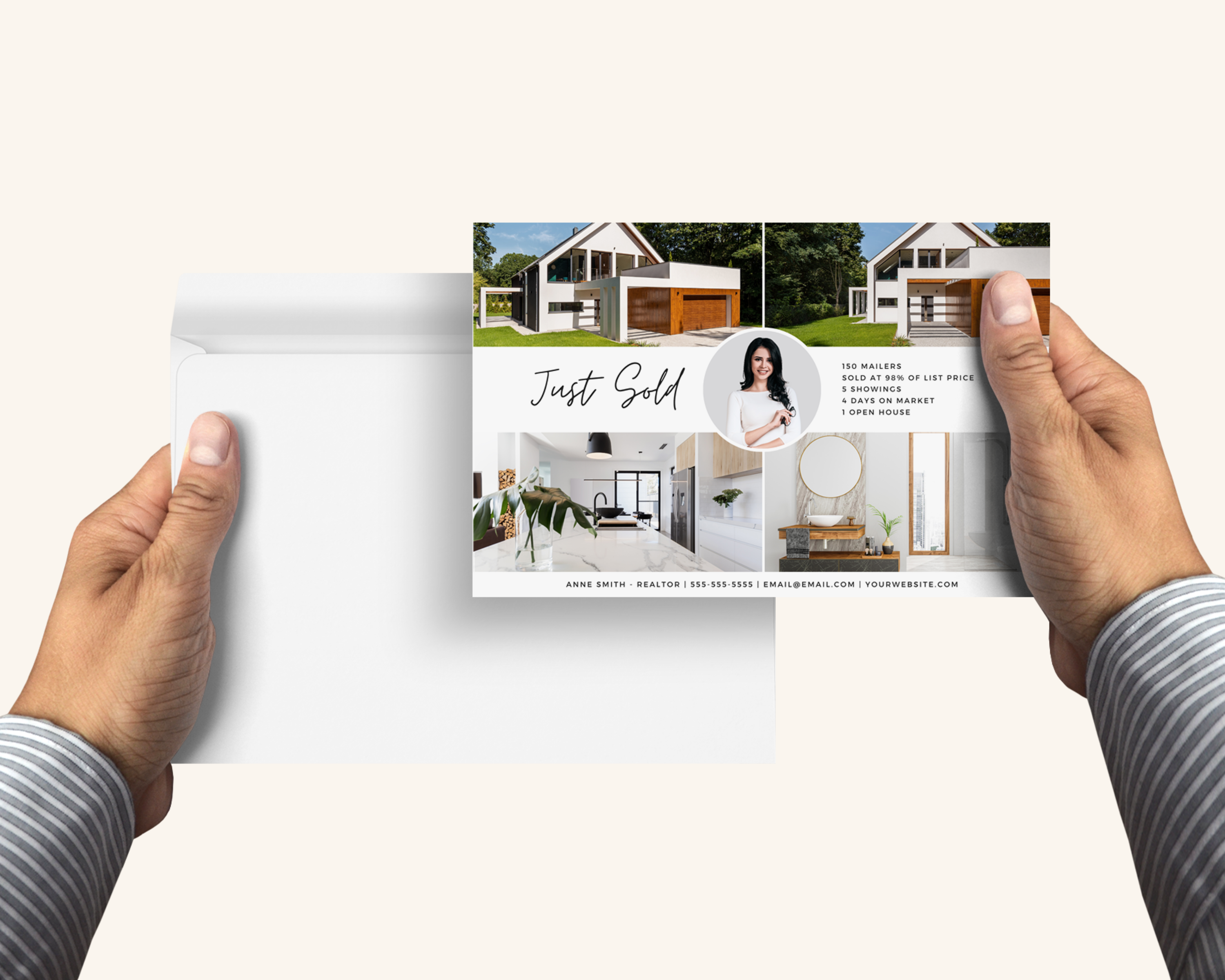 Real Estate Template – Just Sold Postcard