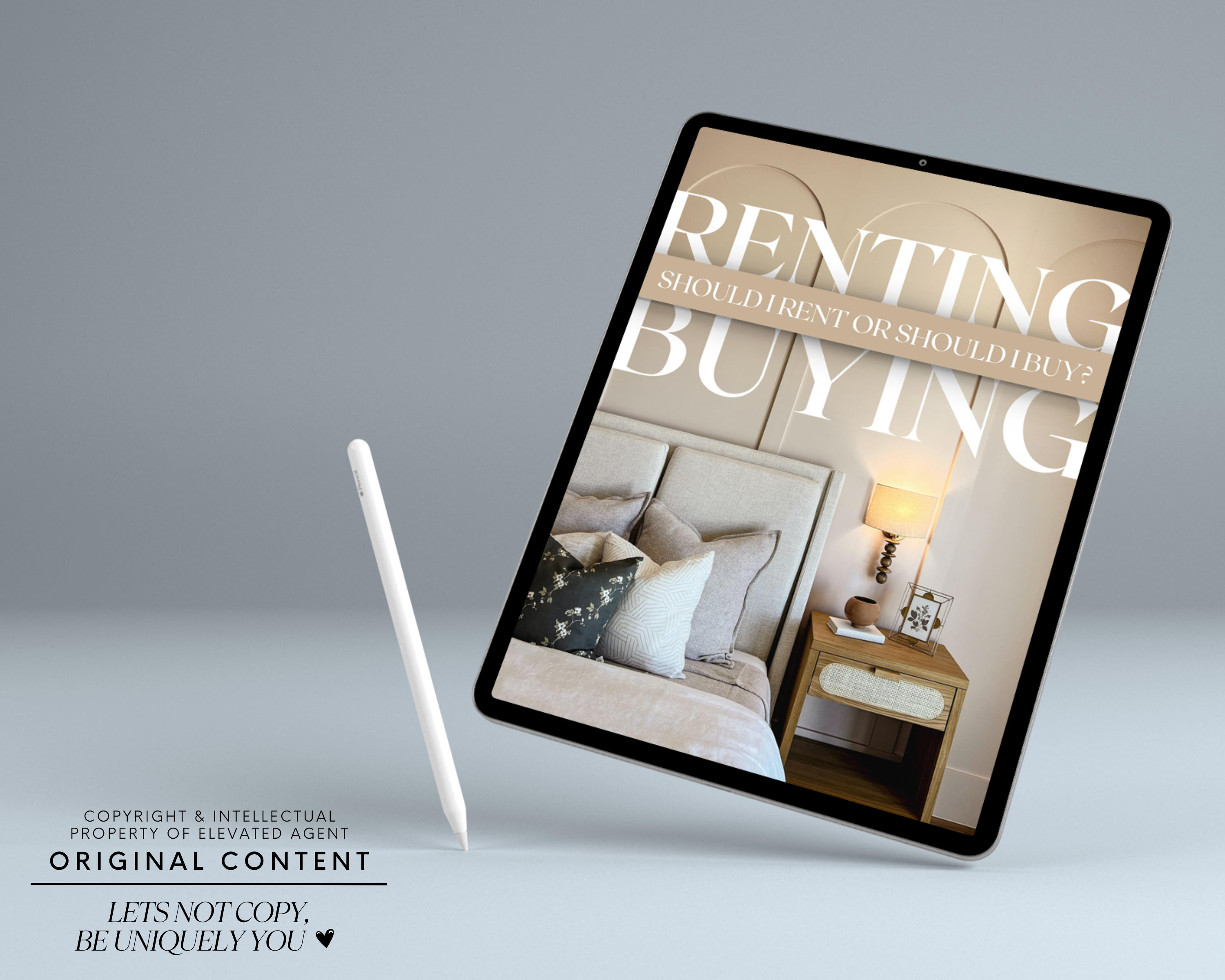 Renting vs. Buying Packet - Real Estate Templates