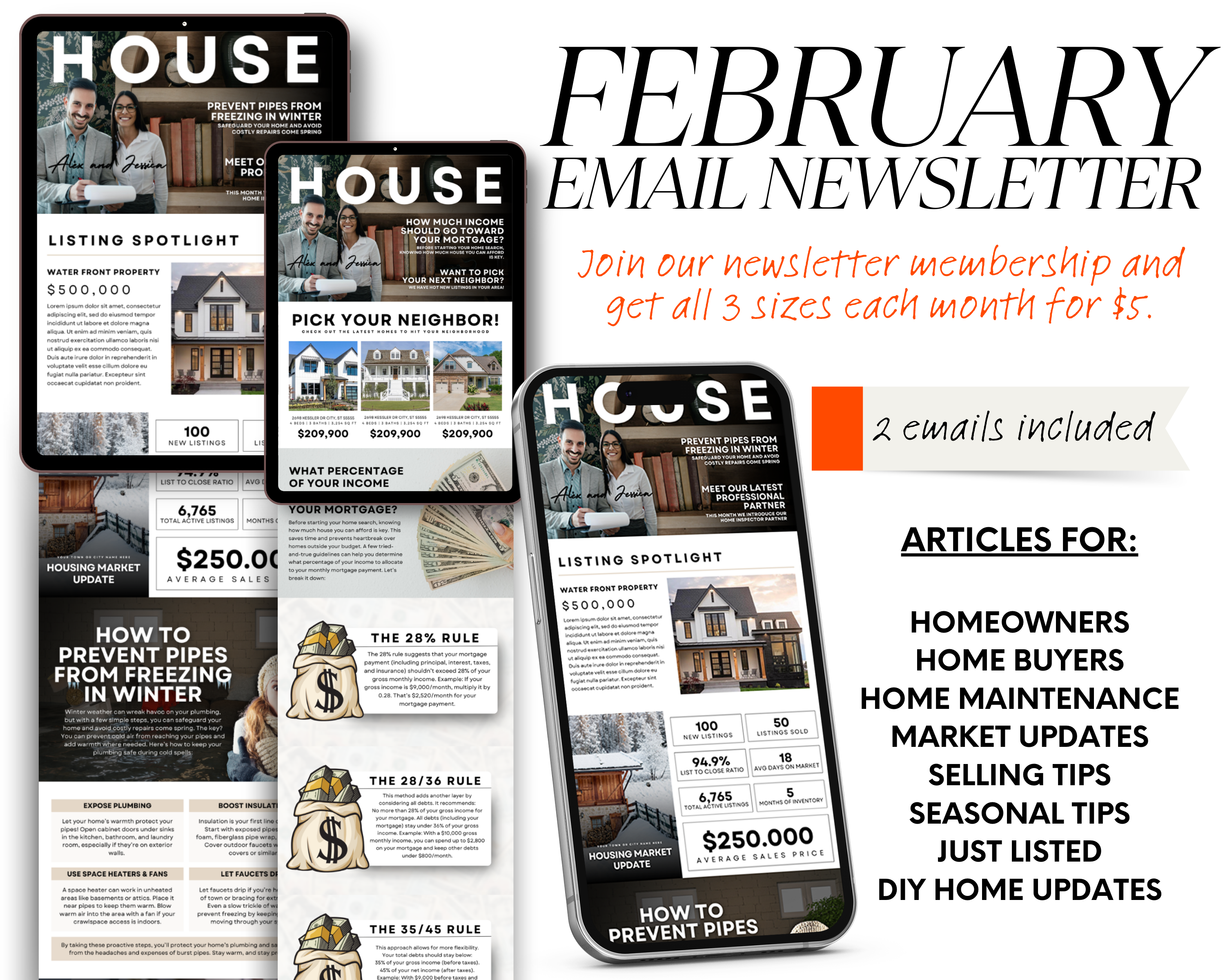 February Email Newsletter