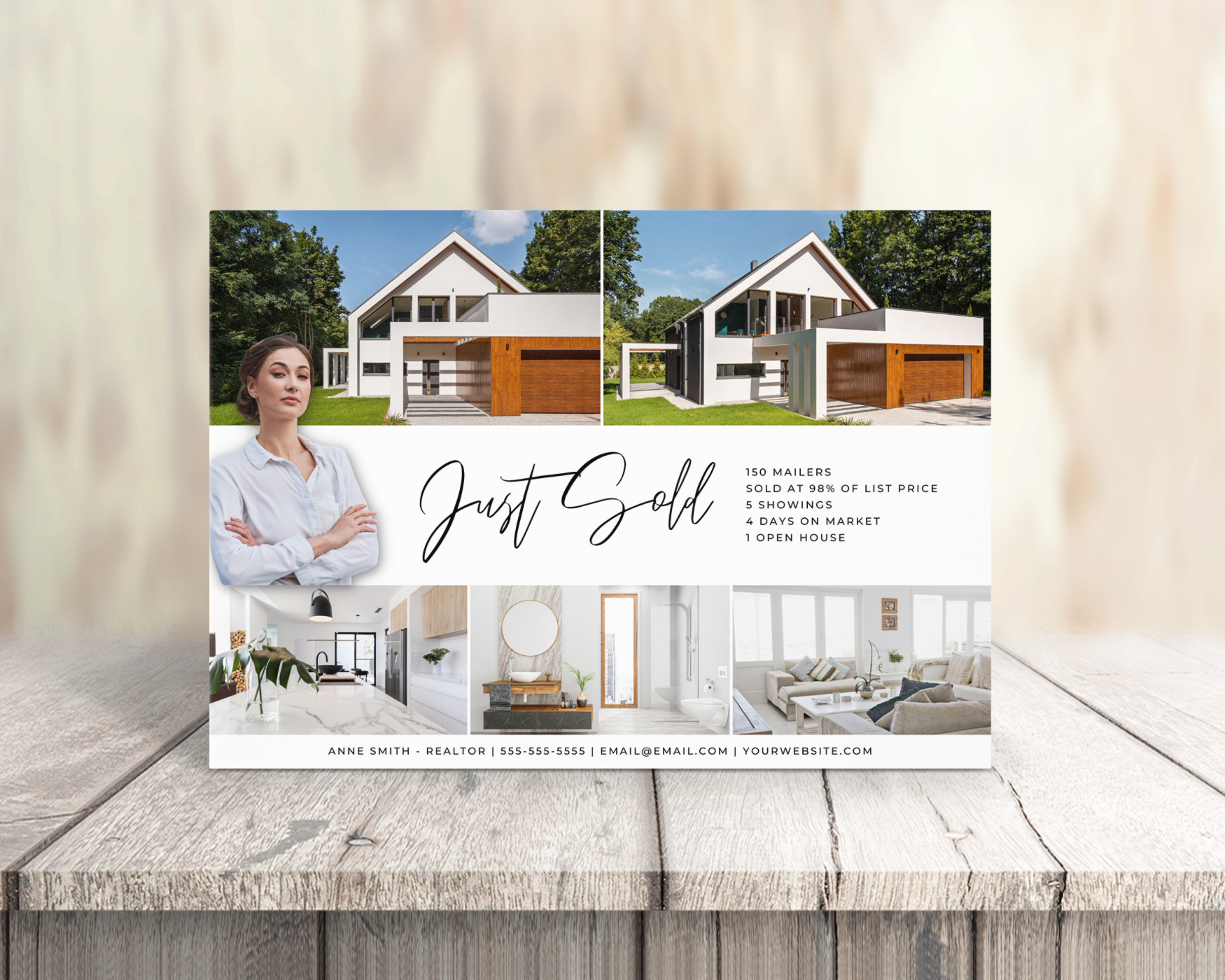 Real Estate Template – Just Sold Postcard