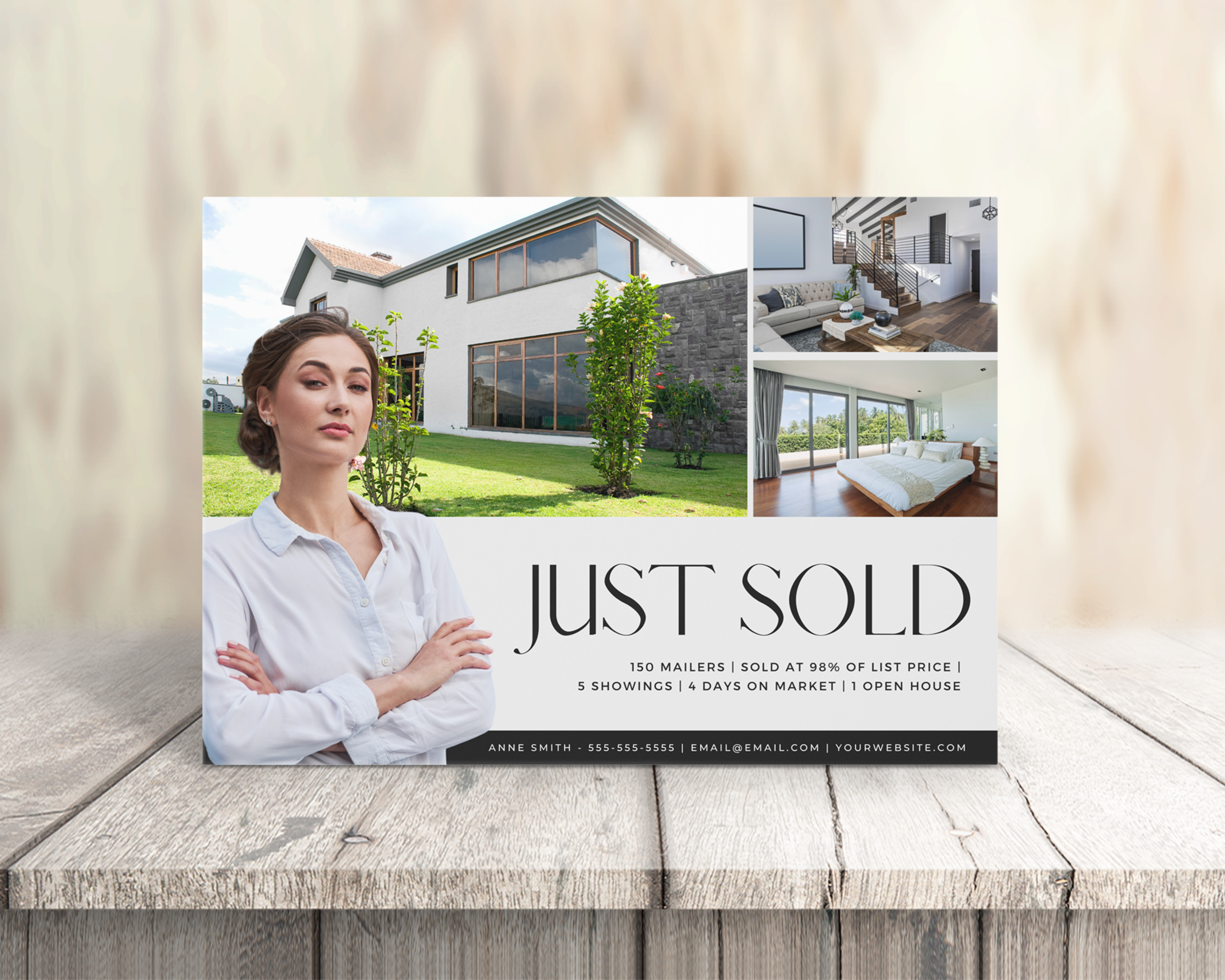 Real Estate Template – Just Sold Postcard