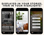 Fall Stories Newsletter for Realtors October Realtor Social Media Newsletter Fall Real Estate Newsletter Realtor Social Media Stories Real Estate Marketing Realtor Newsletter