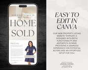 Home Seller Landing Pages - Peaceful Design Style