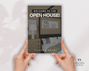 New Listing and Open House Kit, Real Estate Template, Realtor Marketing, Just Listed Flyer, Listing Presentation, Real Estate Canva, Farming